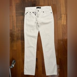 ROBERTO CAVALLI WHITE SKINNY JEANS WOMENS SIZE 29
